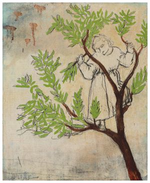 Study for Boy Up Tree (after Giotto)
