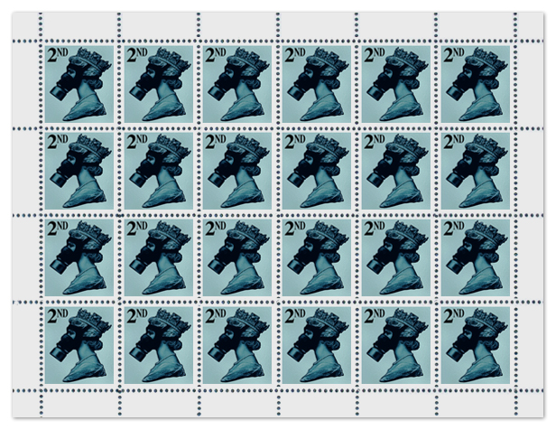 SMD10 Legacy Editions - STAMP SHEET 2nd Class Silver