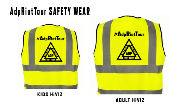 AdpRiotTour: HI-VIZ Safety Vests