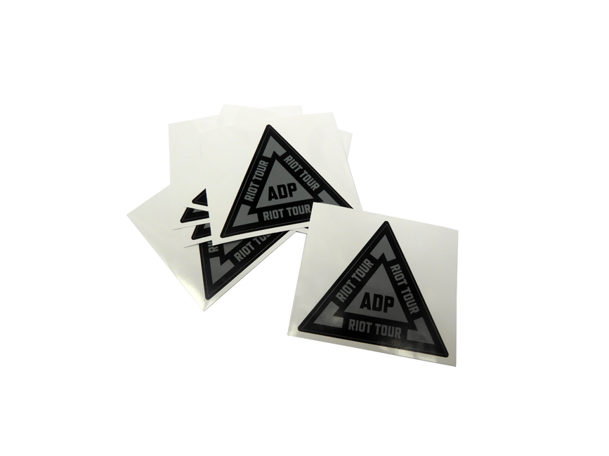 JIMMY CAUTY: ADP Riot Tour Vinyl Stickers