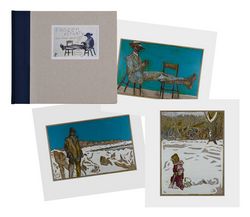 BILLY CHILDISH: Frozen Estuary and Other Paintings of the Divine Ordinary BOXED ERRATUM EDITION - Signed Limited Edition with additional material