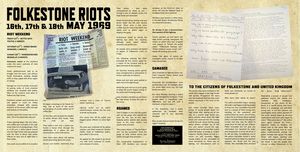 Click the image to read the RIOT in FOLKESTONE pamphlet 