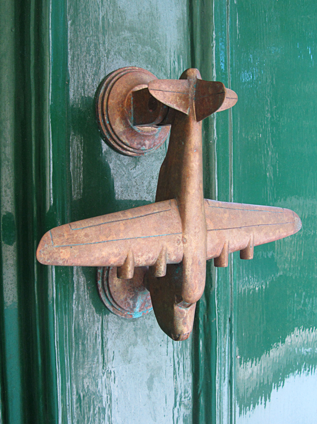 Short Sunderland Flying Boat solid brass door knocker