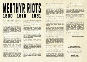 Click the image to read the RIOT in MERTHYR TYDFIL pamphlet 
