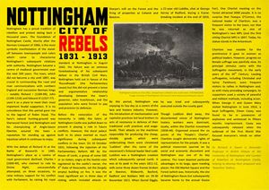 Click the image to read the RIOT in NOTTINGHAM pamphlet PAGE 1