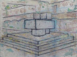 Study for the Derelict Chapel of Light at the Modernist Ruin
