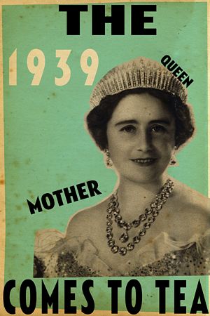 Short Brothers Limited Edition Commemorative Poster  The Queen Mother Comes to Tea