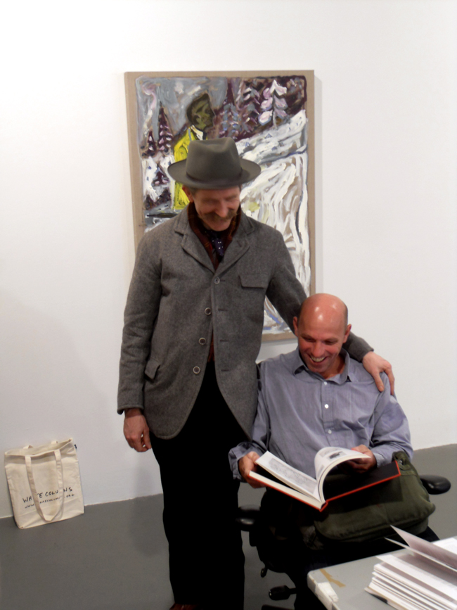 Billy Childish and Peter Doig