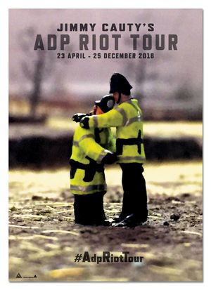 JIMMY CAUTY: Tears At Dawn ADP Riot Tour Poster