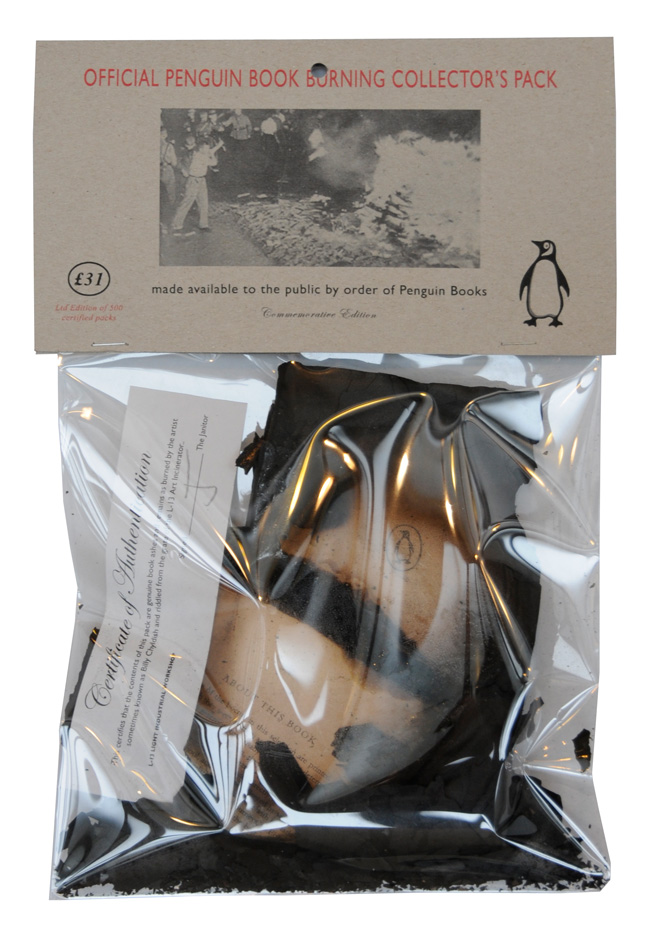 OFFICIAL PENGUIN BOOK BURNING COLLECTOR'S PACK - Dumb Insolence Act II