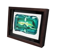 Green Bar - framed painting