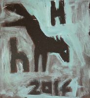 Heckel's Horse Testament (Russian) with Hand Painted Cover  2/13