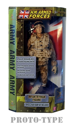 HM ARMED FORCES FULLY DISABLED ACTION MAN (Infantry)