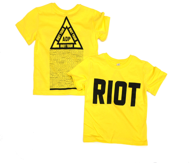 JIMMY CAUTY: NEW KIDS ADP Riot Tour T-Shirt