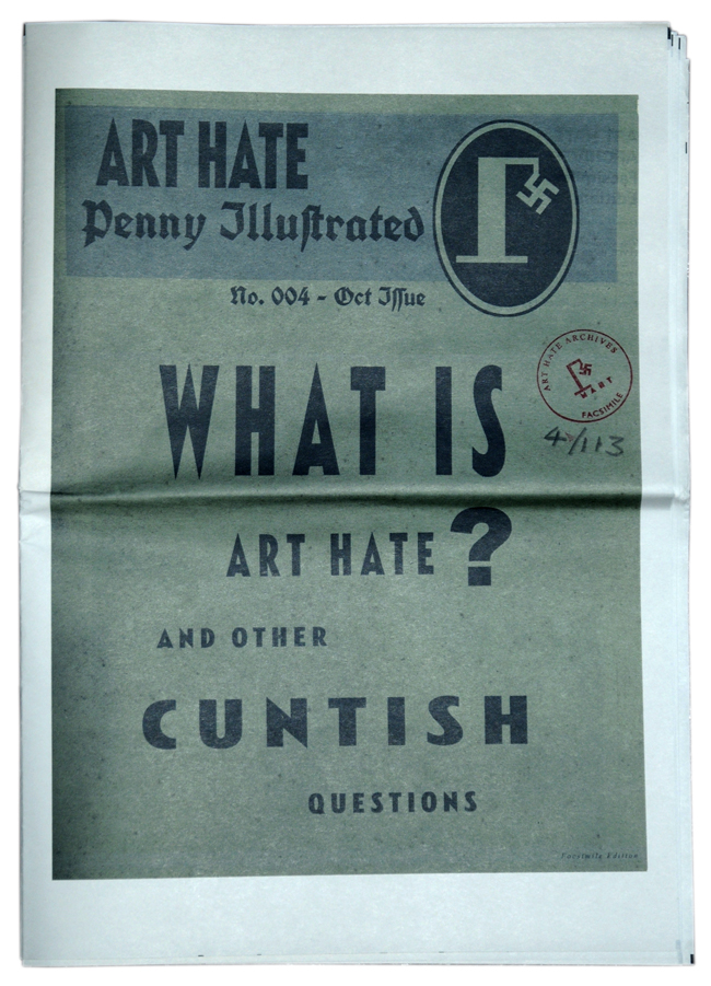 ART HATE Penny Illustrated Issue No.004 - What is ART HATE?