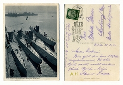 Coded Postcard - File Copy No.68914 (front and back)