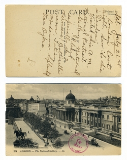 Coded Postcard - File Copy No.2224 (front and back)
