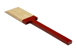 Hardwood Spatula with Red
