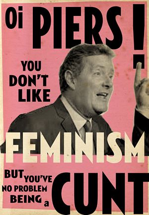 Billy Childish ART HATE: Piers Morgan Vs Feminism!
